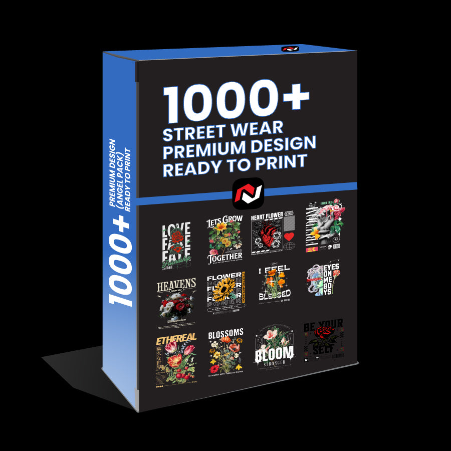1000+ Streetwear Premium Designs Ready to print